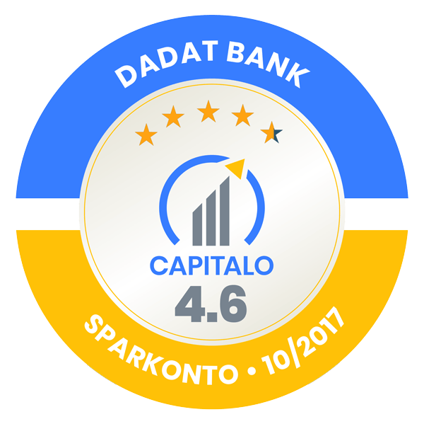 DADAT Sparkonto Test